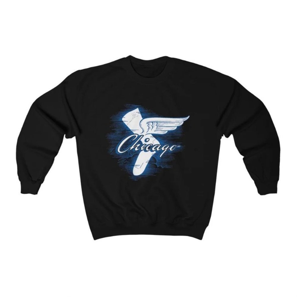 Chicago White Sox Retro Vintage Inspired Logo Unisex Crewneck Sweatshirt